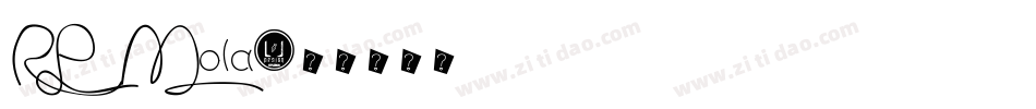 RP Mola字体转换